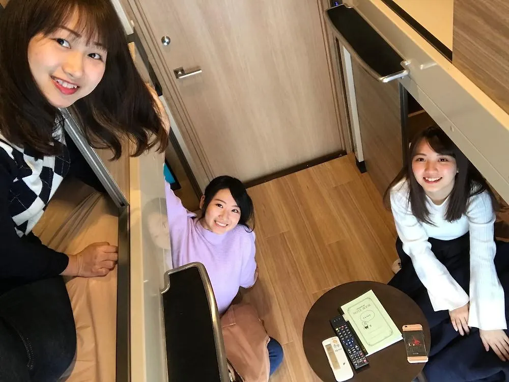 Capsule Hotel Anshin Oyado Premium Resort Kyoto Shijo Karasuma Japan